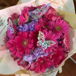 Bouquet fucsia