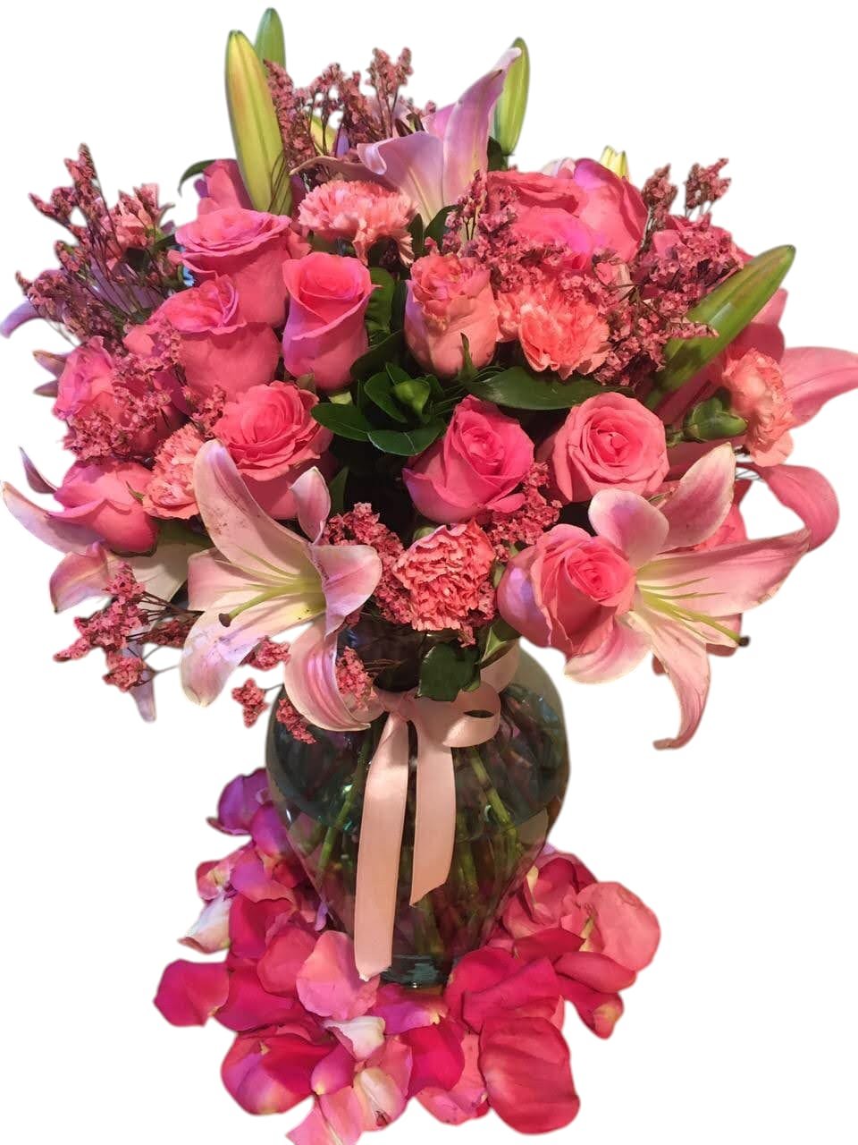 Pétalos de rosa