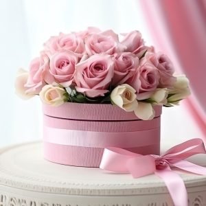 Rosas delicadas