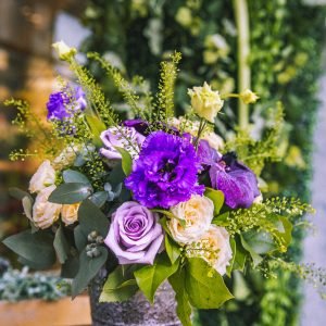 Cesta de flores