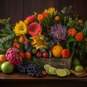 Arcoiris de frutas