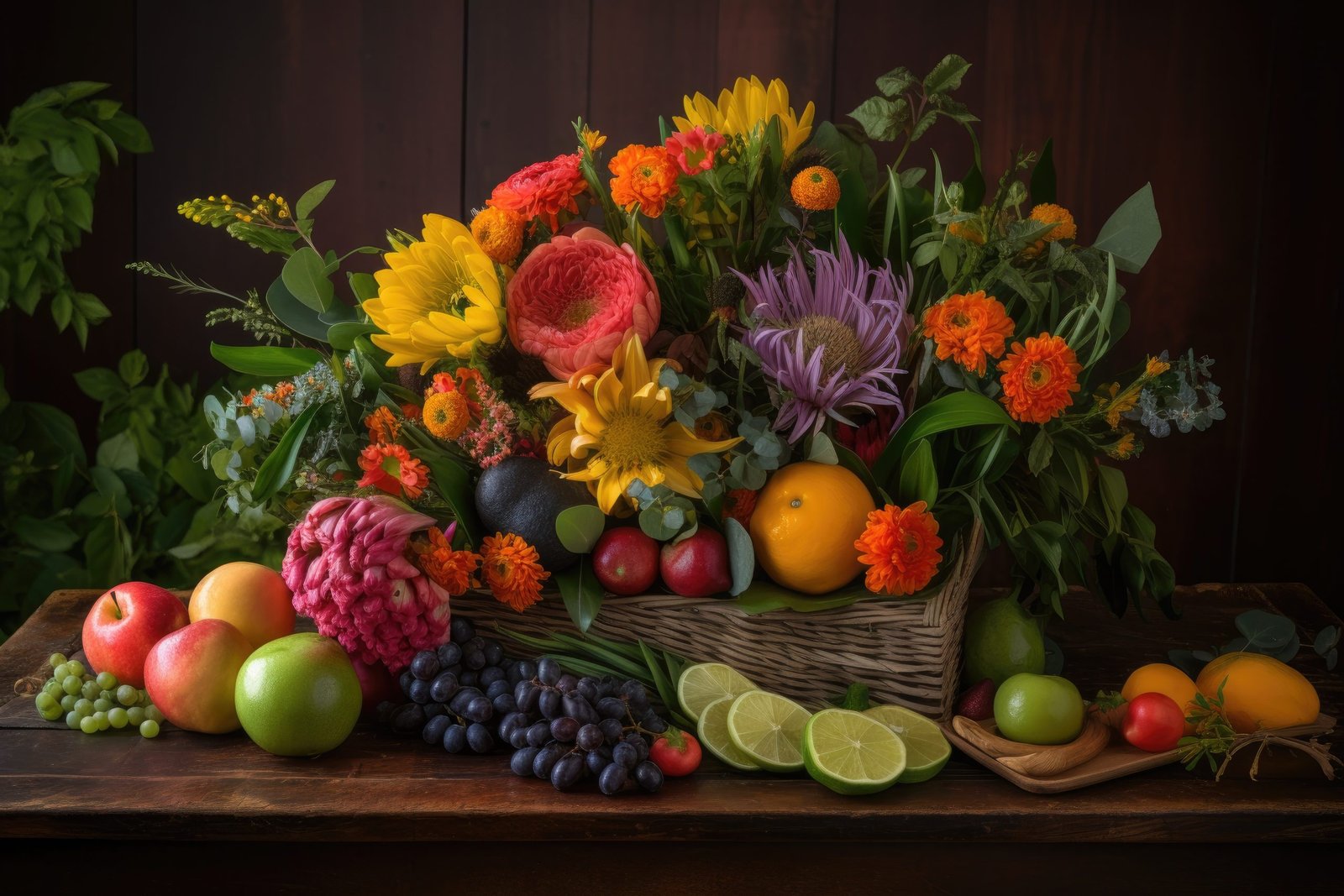 Arcoiris de frutas